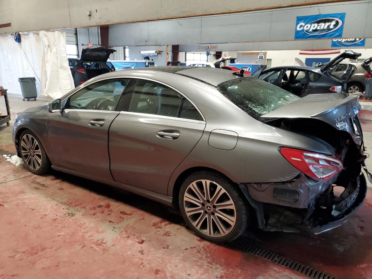 Image 2 of 2019 MERCEDES-BENZ CLA 250 4MATIC 2019 with VIN WDDSJ4GB9KN728478
