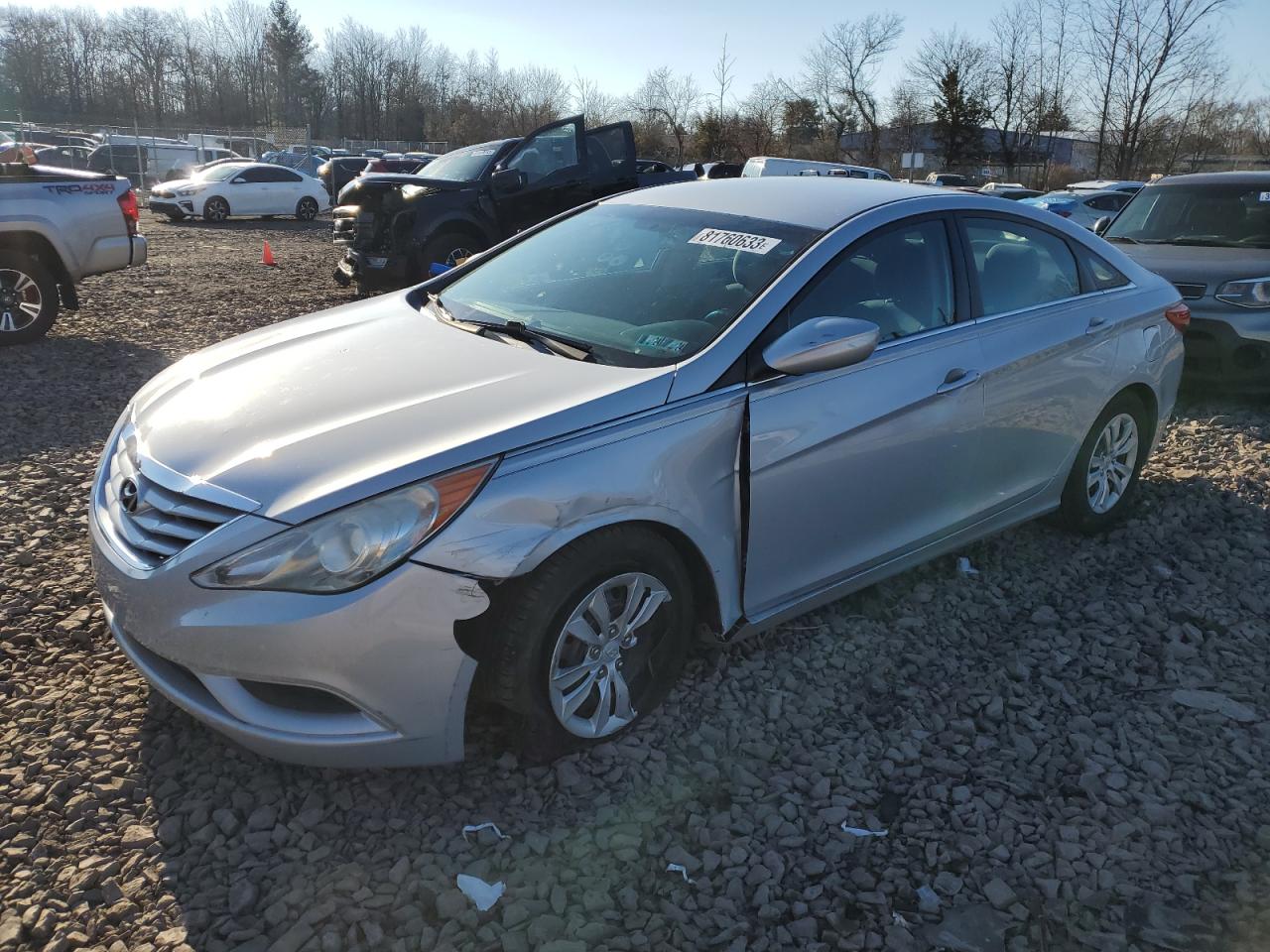 Obraz 1 z 2011 HYUNDAI SONATA GLS 2011 z VIN 5NPEB4AC0BH009254