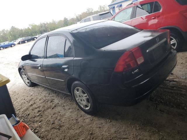 Image 2 of 2002 HONDA CIVIC LX 2002 with VIN 2HGES16542H523479