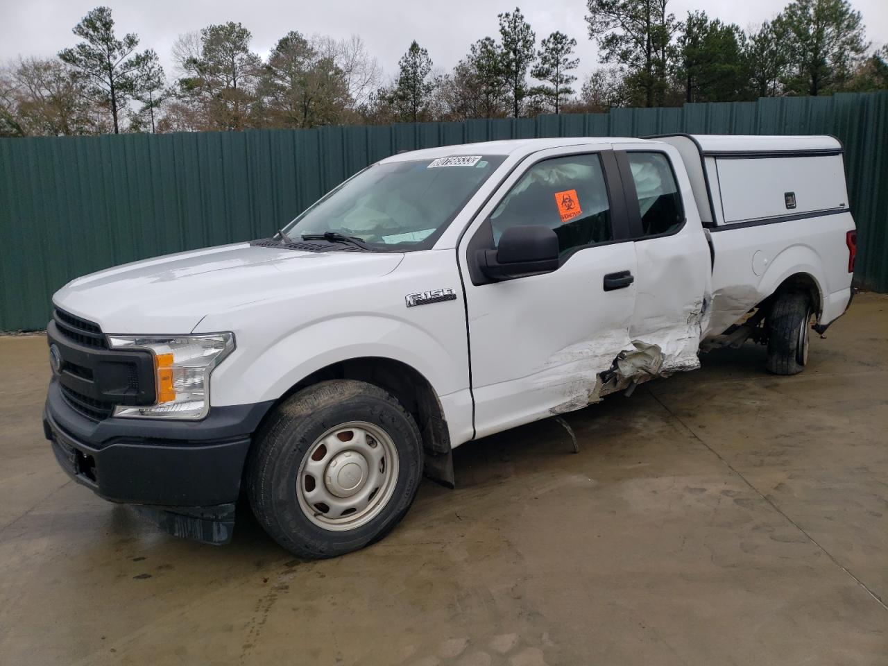 Image 1 of 2019 FORD F150 SUPER CAB 2019 with VIN 1FTEX1CB7KKC93102