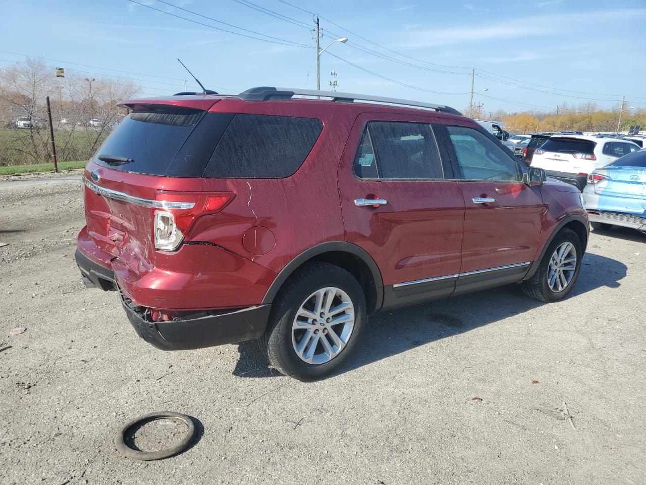 Obraz 3 z 2015 FORD EXPLORER XLT 2015 z VIN 1FM5K8D84FGA53519