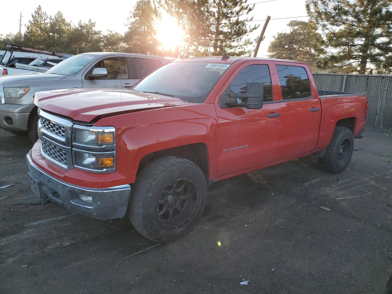 Obraz 1 z 2014 CHEVROLET SILVERADO K1500 LT 2014 z VIN 3GCUKREC8EG378458