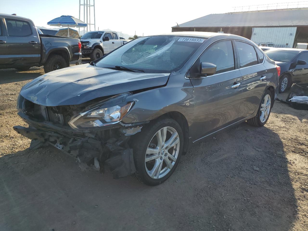 Image 1 of 2016 NISSAN SENTRA S 2016 with VIN 3N1AB7AP0GY221085