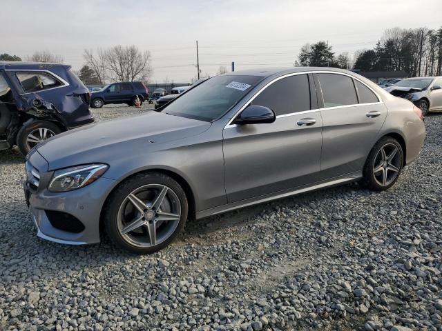 Image 1 of 2016 MERCEDES-BENZ C 300 4MATIC 2016 with VIN 55SWF4KB5GU111328