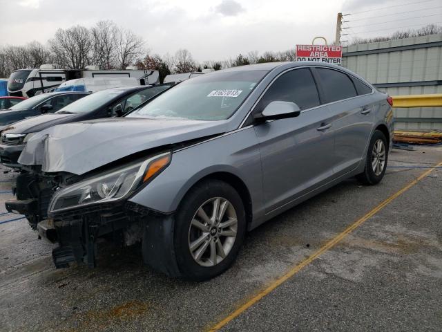 Image 1 of 2017 HYUNDAI SONATA SE 2017 with VIN 5NPE24AF0HH585719