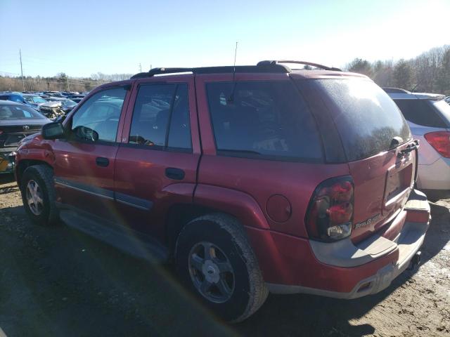 Image 2 of 2002 CHEVROLET TRAILBLAZER  2002 with VIN 1GNDS13S422513927