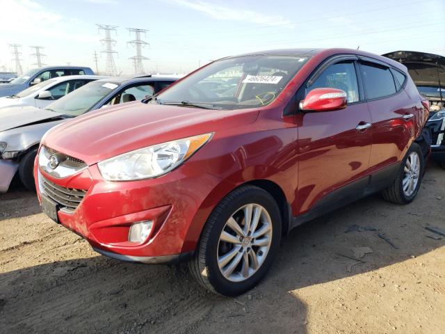 Image 1 of 2011 HYUNDAI TUCSON GLS 2011 with VIN KM8JUCAC8BU140677