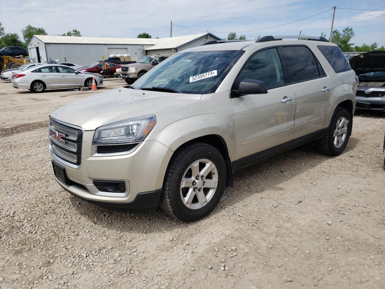 Image 1 of 2014 GMC ACADIA SLE 2014 with VIN 1GKKRPKD0EJ274067