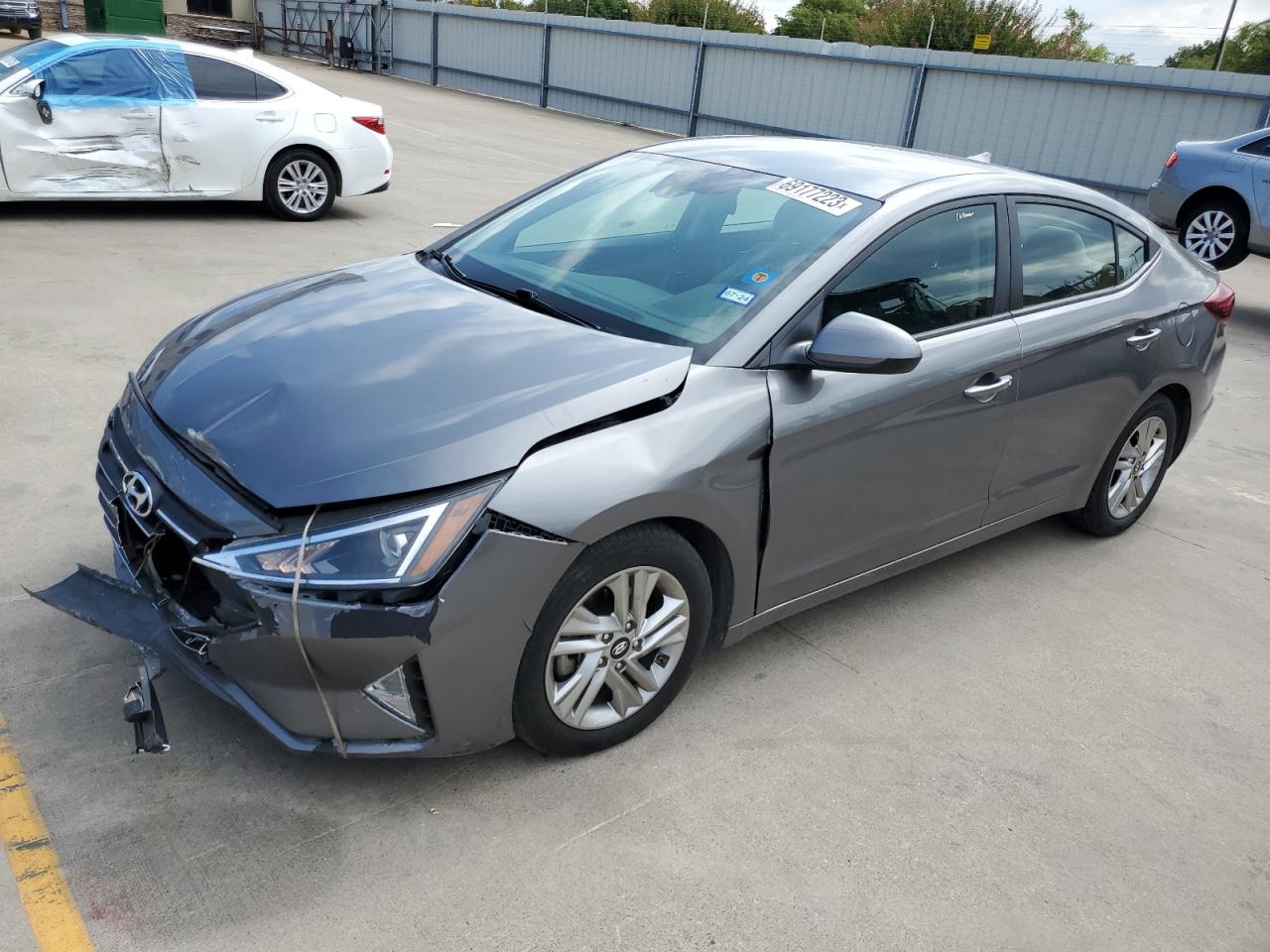 Изображение 1 2020 HYUNDAI ELANTRA SEL 2020 с VIN 5NPD84LF6LH538582