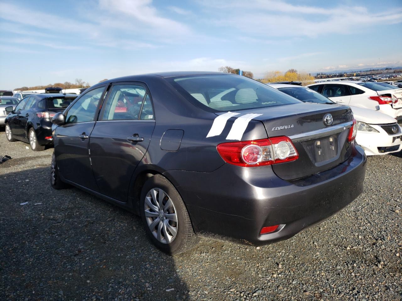Image 2 of 2013 TOYOTA COROLLA BASE 2013 with VIN 5YFBU4EE7DP202662