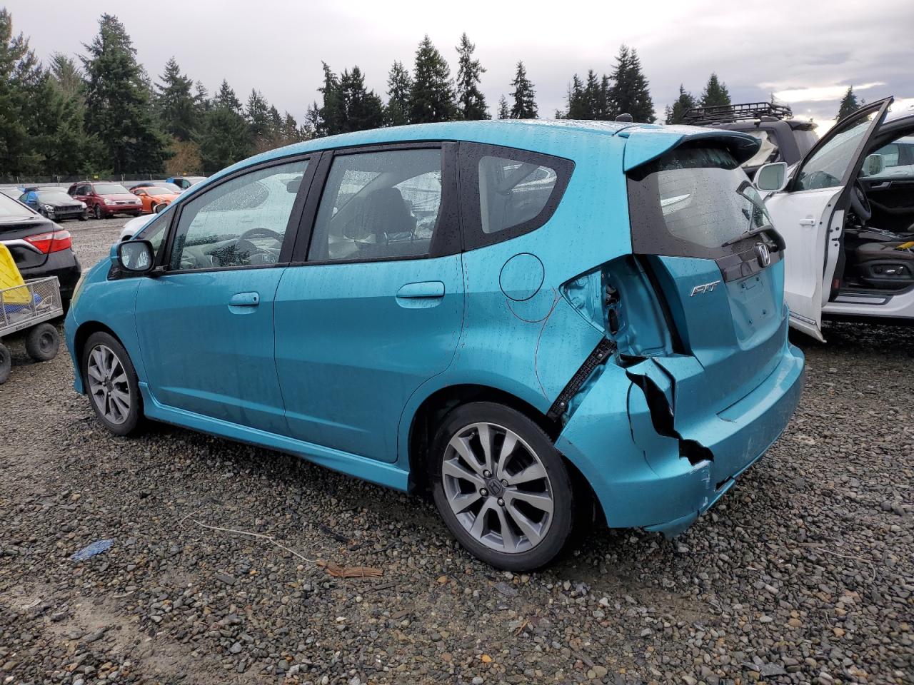 Изображение 2 2012 HONDA FIT SPORT 2012 с VIN JHMGE8H54CC020235