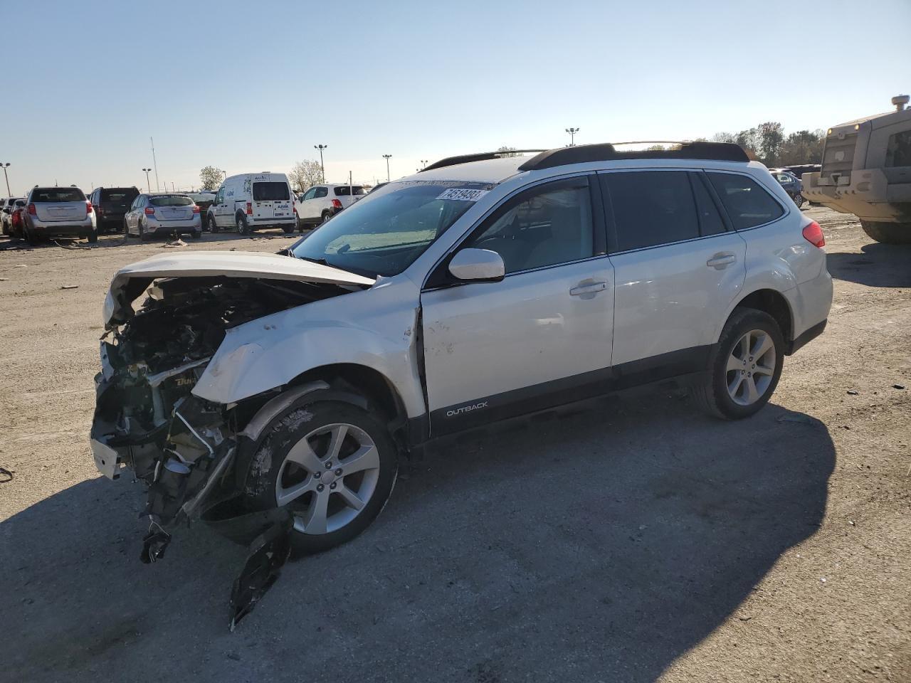 Image 1 of 2013 SUBARU OUTBACK 2.5I PREMIUM 2013 with VIN 4S4BRBCC8D3302040