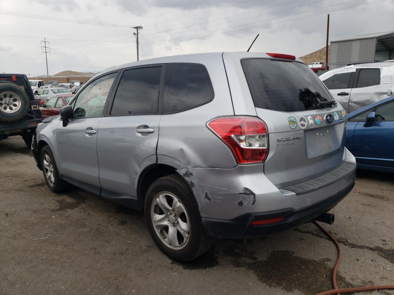 Image 2 of 2014 SUBARU FORESTER 2.5I 2014 with VIN JF2SJAAC6EH420568