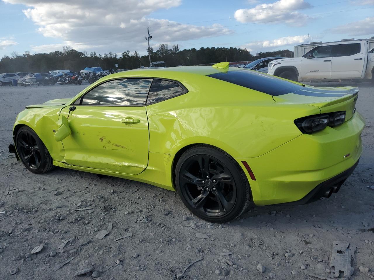 Image 2 of 2020 CHEVROLET CAMARO LT 2020 with VIN 1G1FD1RS0L0140717