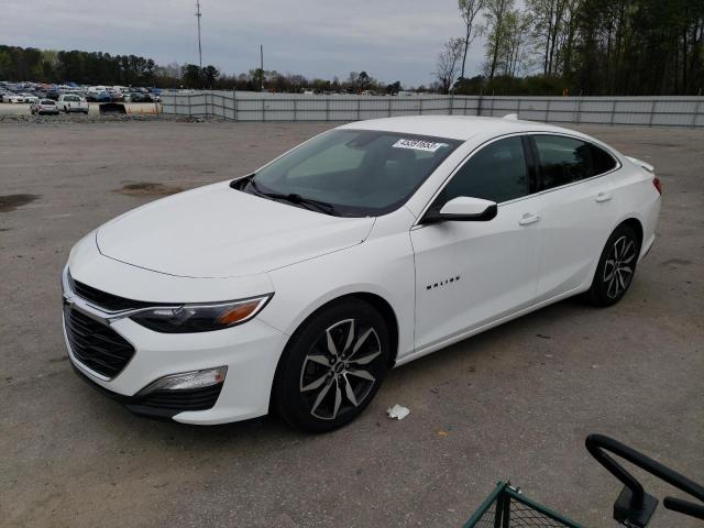 Изображение 1 2021 CHEVROLET MALIBU RS 2021 с VIN 1G1ZG5ST4MF040374