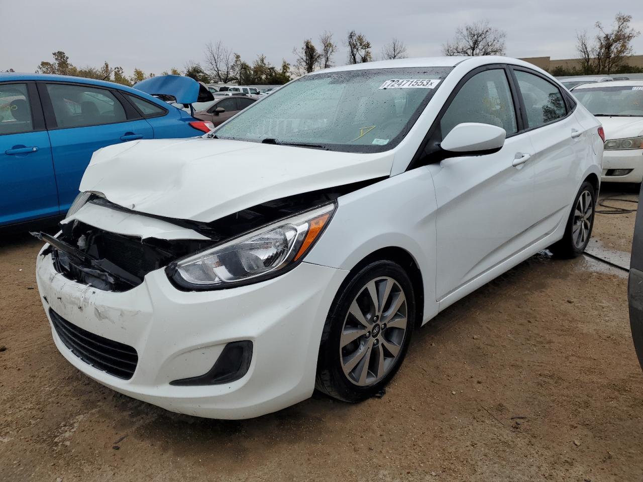 Obraz 1 z 2017 HYUNDAI ACCENT SE 2017 z VIN KMHCT4AE0HU344868