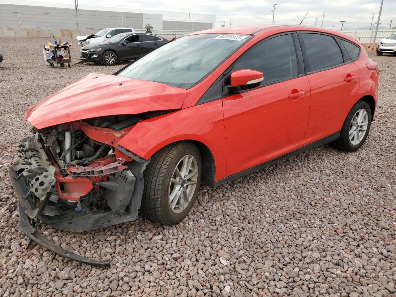 Изображение 1 2017 FORD FOCUS SE 2017 с VIN 1FADP3K28HL308496