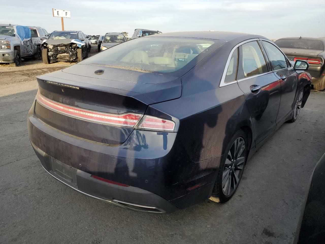 Image 3 of 2017 LINCOLN MKZ HYBRID RESERVE 2017 with VIN 3LN6L5MUXHR611799