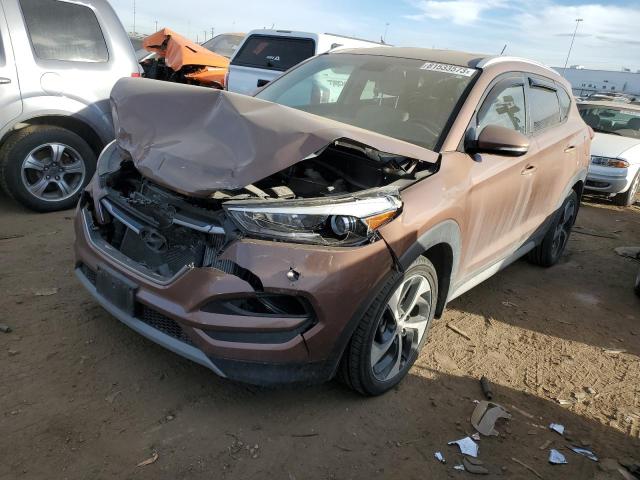 Image 1 of 2017 HYUNDAI TUCSON LIMITED 2017 with VIN KM8J3CA29HU461257
