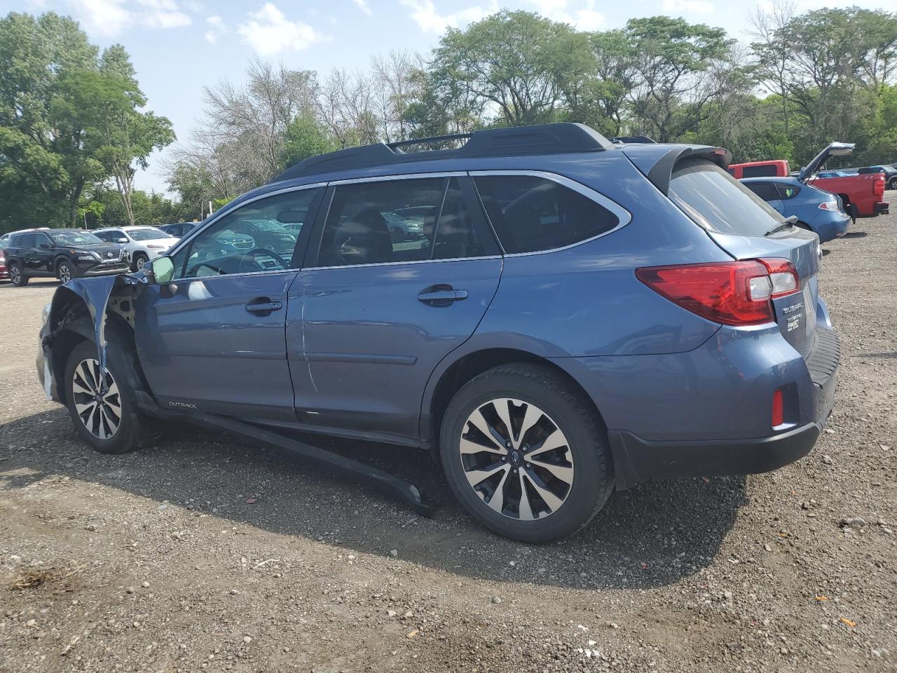 Изображение 2 2015 SUBARU OUTBACK 2.5I LIMITED 2015 с VIN 4S4BSBNC9F3359237