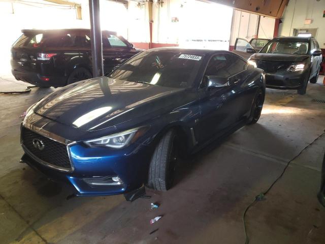 Image 1 of 2018 INFINITI Q60 LUXE 300 2018 with VIN JN1EV7EL9JM392511
