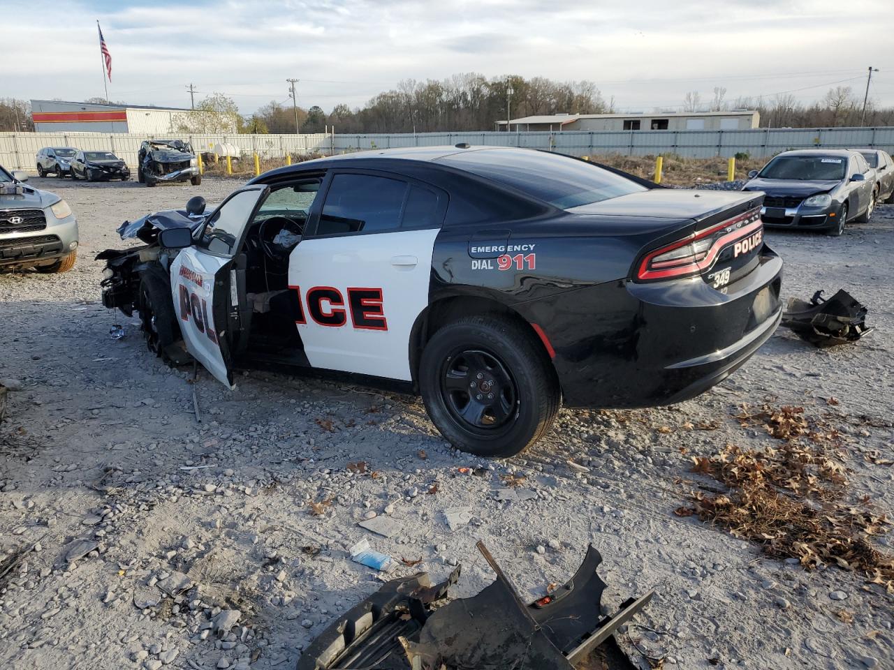 Изображение 2 2019 DODGE CHARGER POLICE 2019 с VIN 2C3CDXAG2KH644981