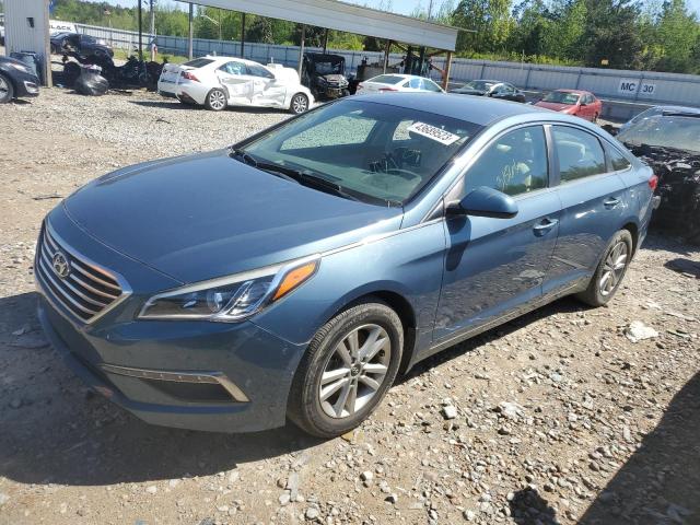 Image 1 of 2015 HYUNDAI SONATA SE 2015 with VIN 5NPE24AF5FH205450