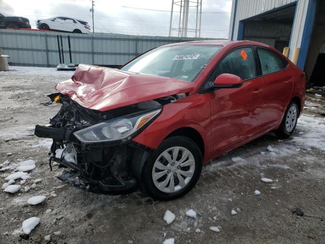 Image 1 of 2021 HYUNDAI ACCENT SE 2021 with VIN 3KPC24A66ME129049