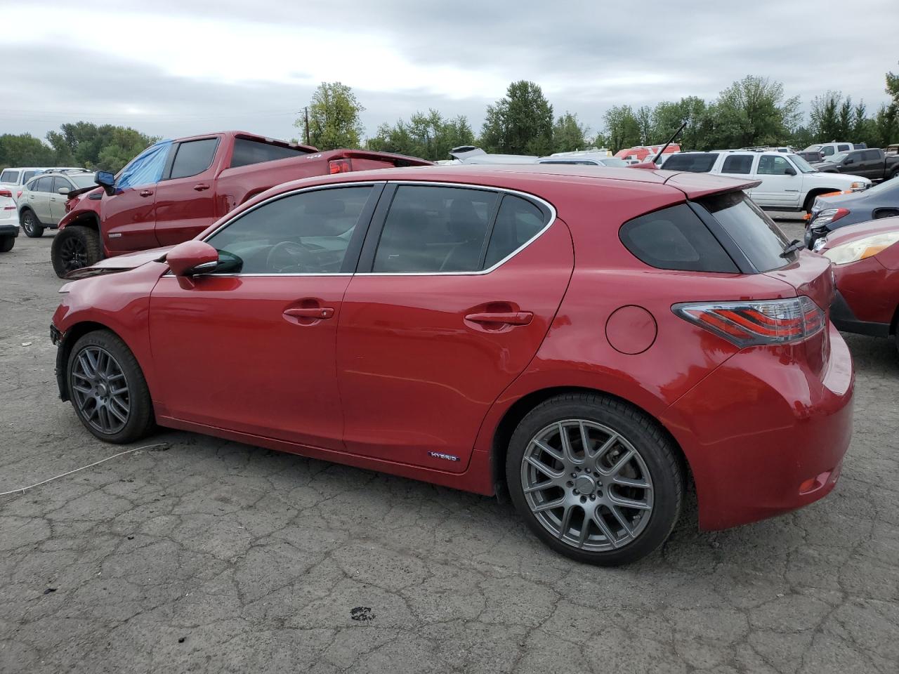 Obraz 2 z 2012 LEXUS CT 200 2012 z VIN JTHKD5BH1C2101942