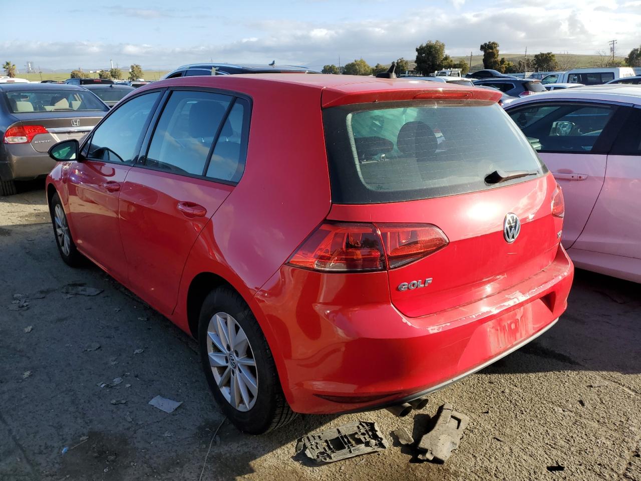 Obraz 2 z 2015 VOLKSWAGEN GOLF  2015 z VIN 3VW217AU3FM022223