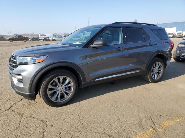 Image 1 of 2021 FORD EXPLORER XLT 2021 with VIN 1FMSK8DH3MGA59909