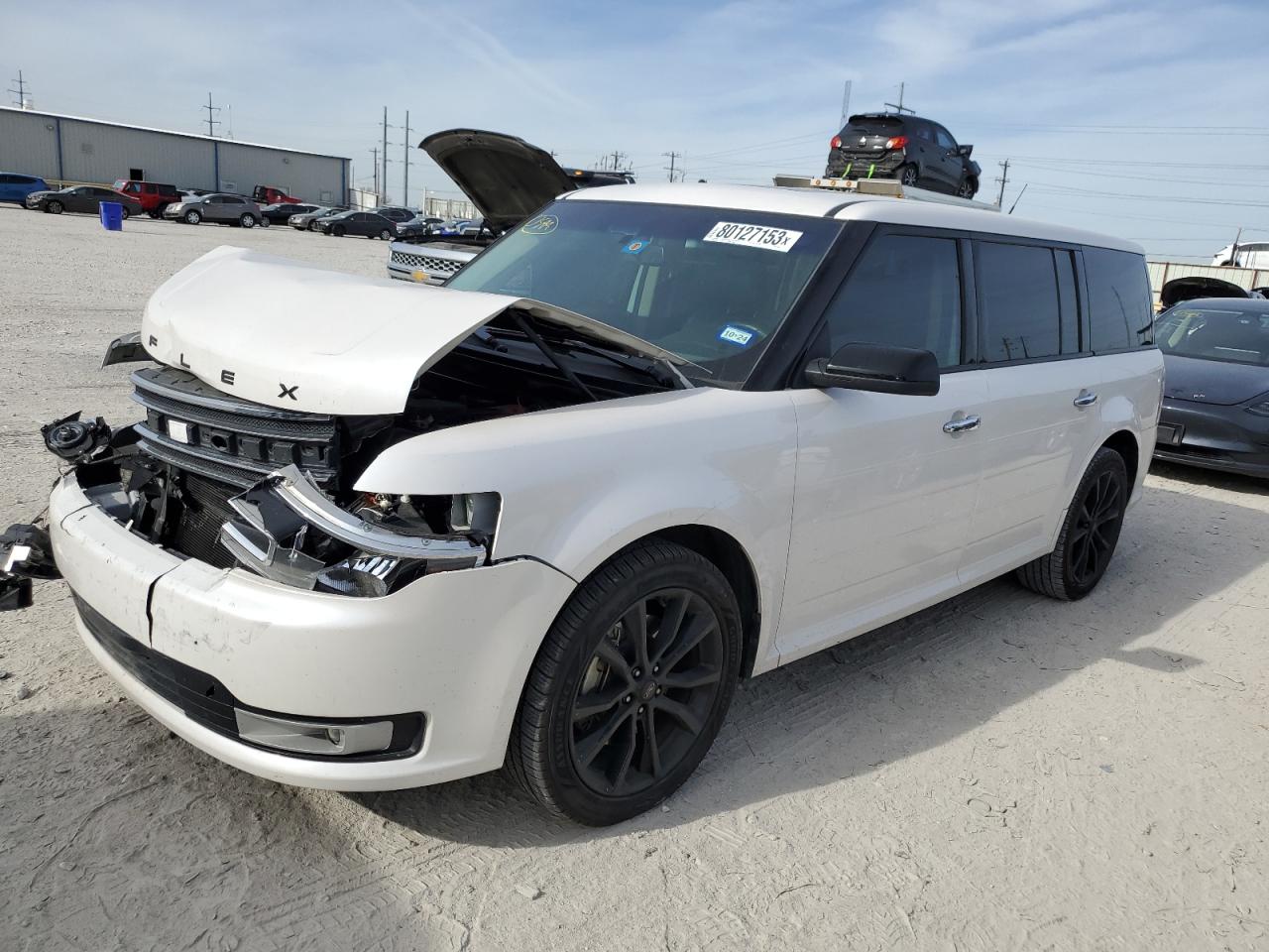 Image 1 of 2018 FORD FLEX SEL 2018 with VIN 2FMGK5C82JBA02481