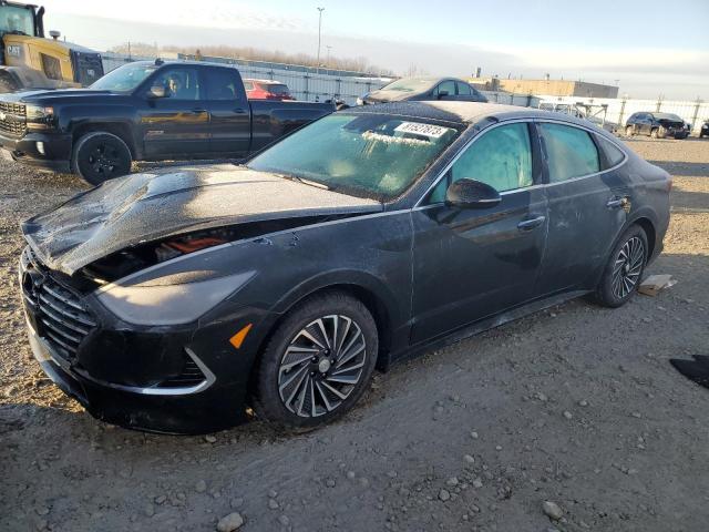 Image 1 of 2023 HYUNDAI SONATA HYBRID 2023 with VIN KMHL34JJ6PA070525