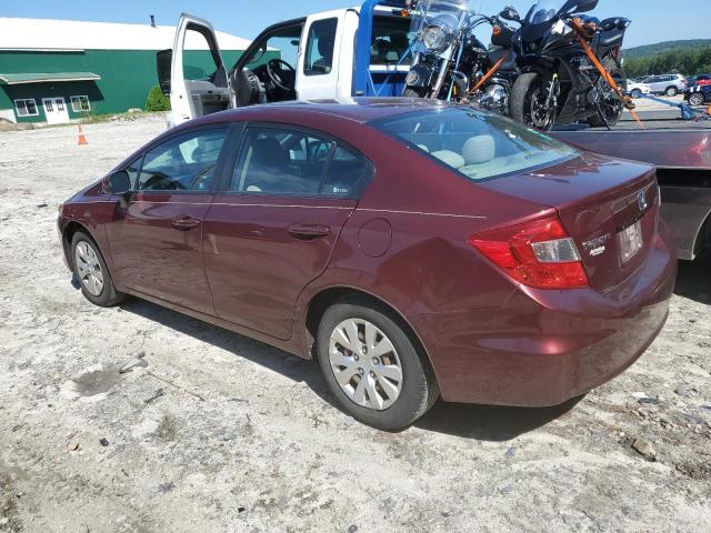 Image 2 of 2012 HONDA CIVIC LX 2012 with VIN 2HGFB2F57CH589133