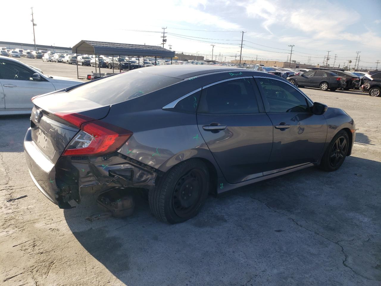 Image 3 of 2017 HONDA CIVIC LX 2017 with VIN 2HGFC2F51HH524265