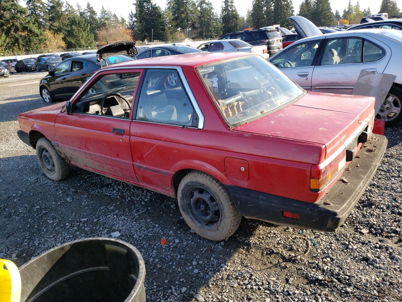 Image 2 of 1988 NISSAN SENTRA  1988 with VIN JN1PB22S8JU589041