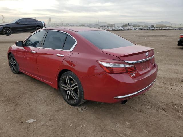 Image 2 of 2017 HONDA ACCORD SPORT 2017 with VIN 1HGCR2F55HA059361