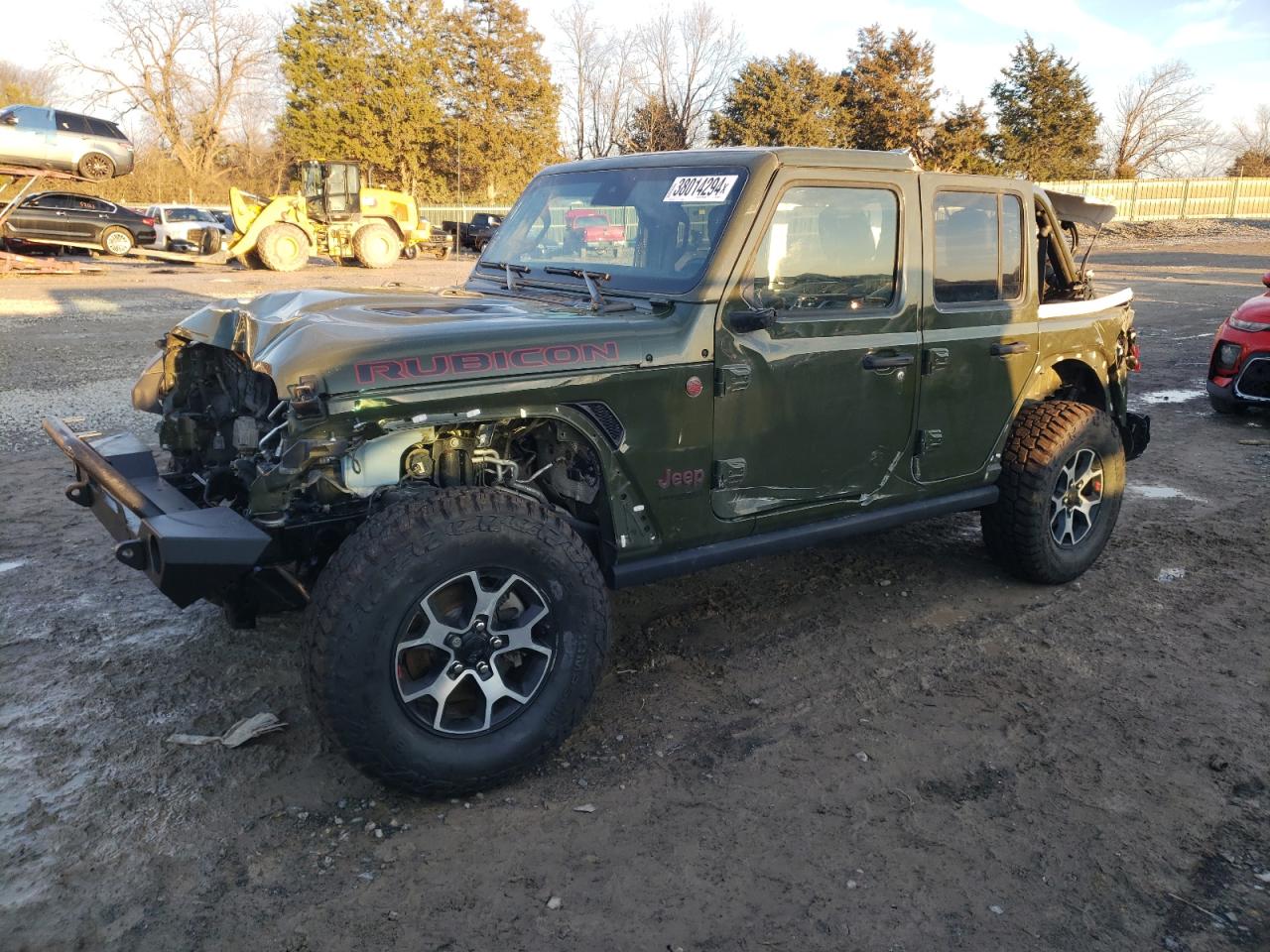 Изображение 1 2021 JEEP WRANGLER UNLIMITED RUBICON 2021 с VIN 1C4HJXFG2MW538120