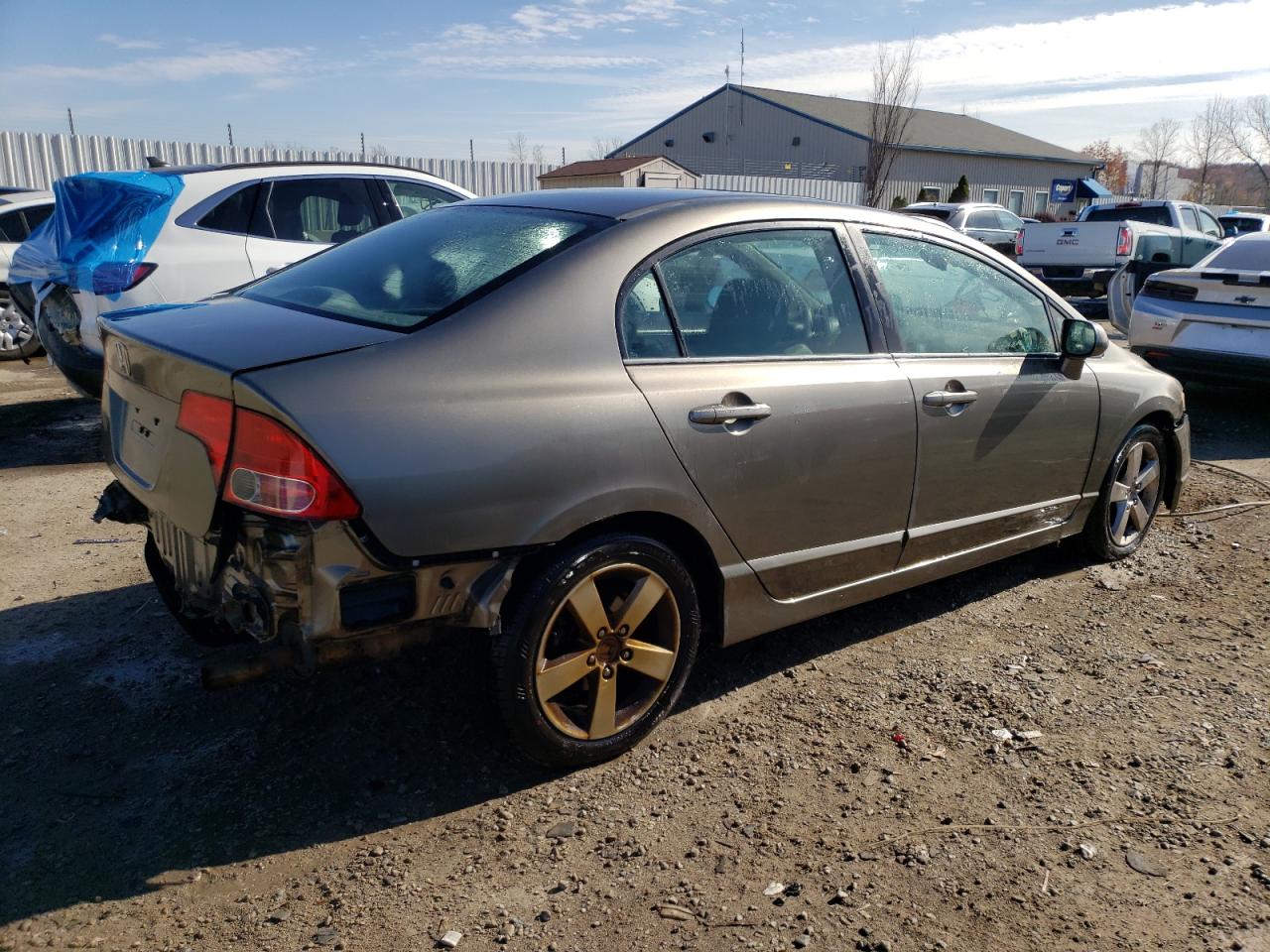 Image 3 of 2008 HONDA CIVIC EX 2008 with VIN 2HGFA16878H309032