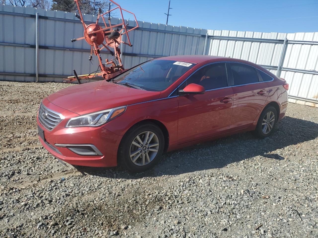 Obraz 1 z 2017 HYUNDAI SONATA SE 2017 z VIN 5NPE24AF9HH459049