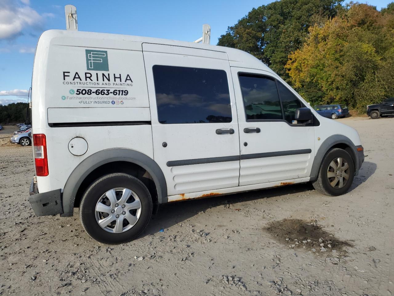 Image 3 of 2013 FORD TRANSIT CONNECT XL 2013 with VIN NM0LS6AN8DT132042