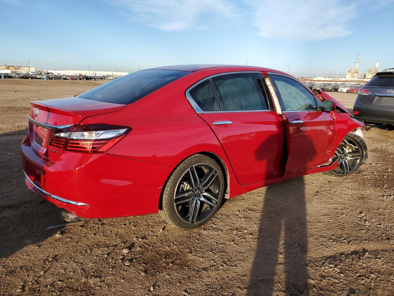 Image 3 of 2016 HONDA ACCORD SPORT 2016 with VIN 1HGCR2F53GA187922