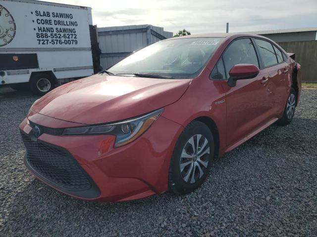 Изображение 1 2021 TOYOTA COROLLA LE 2021 с VIN JTDEAMDE2MJ030097