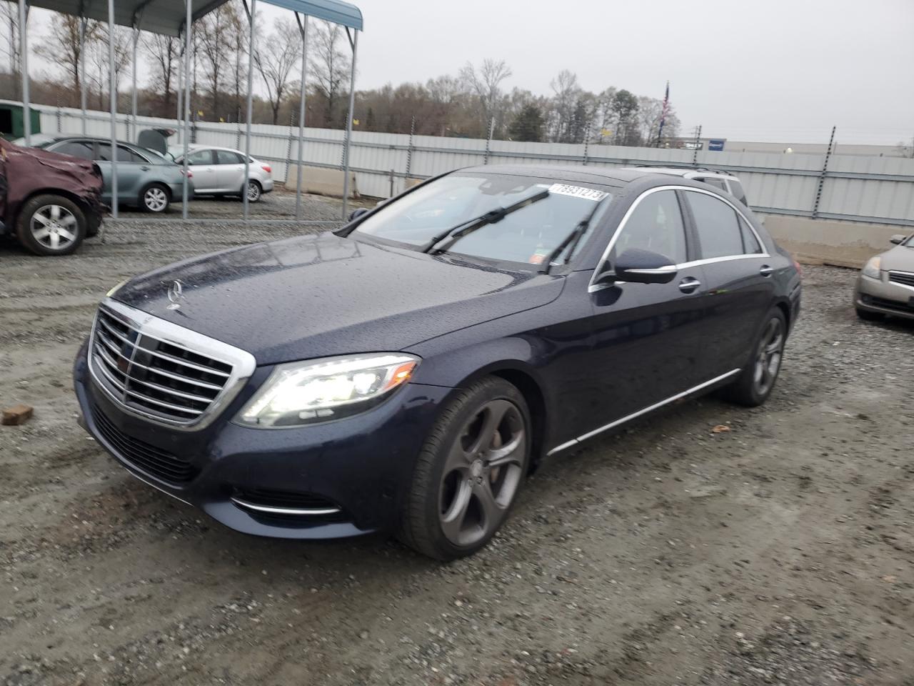 Image 1 of 2016 MERCEDES-BENZ S 550 4MATIC 2016 with VIN WDDUG8FB4GA274042