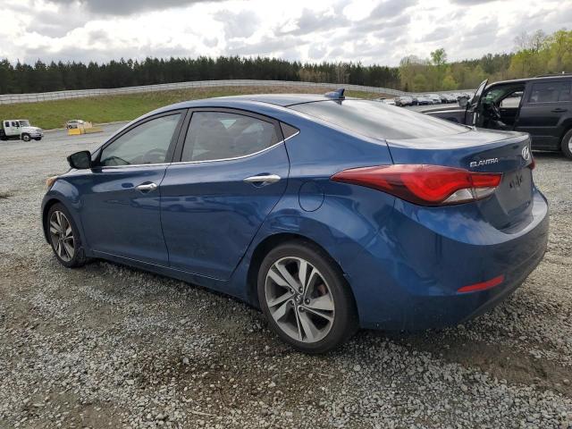 Image 2 of 2015 HYUNDAI ELANTRA SE 2015 with VIN KMHDH4AE6FU377747
