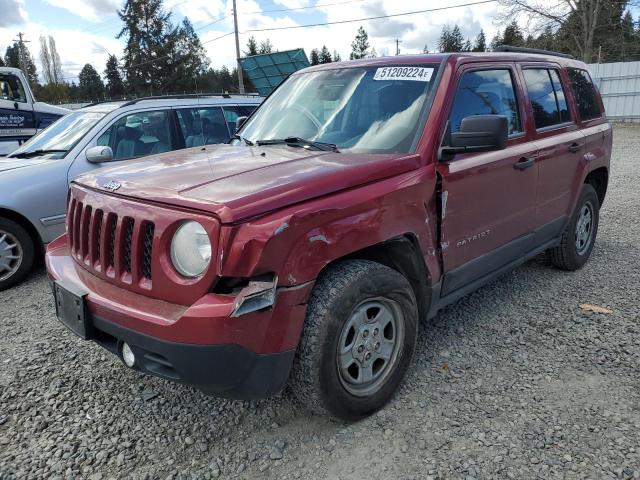 Image 1 of 2011 JEEP PATRIOT SPORT 2011 with VIN 1J4NF1GB2BD218318