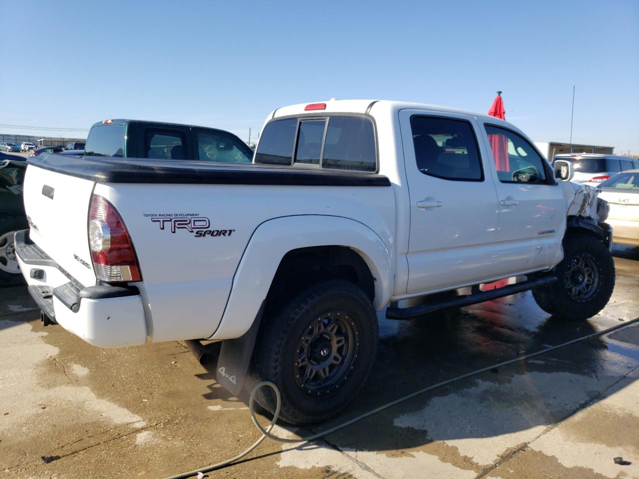 Image 3 of 2009 TOYOTA TACOMA DOUBLE CAB 2009 with VIN 5TELU42N49Z593652