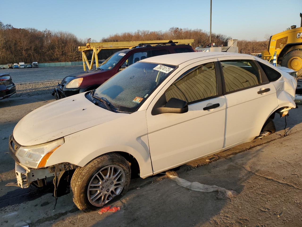 Image 1 of 2010 FORD FOCUS SE 2010 with VIN 1FAHP3FNXAW152861