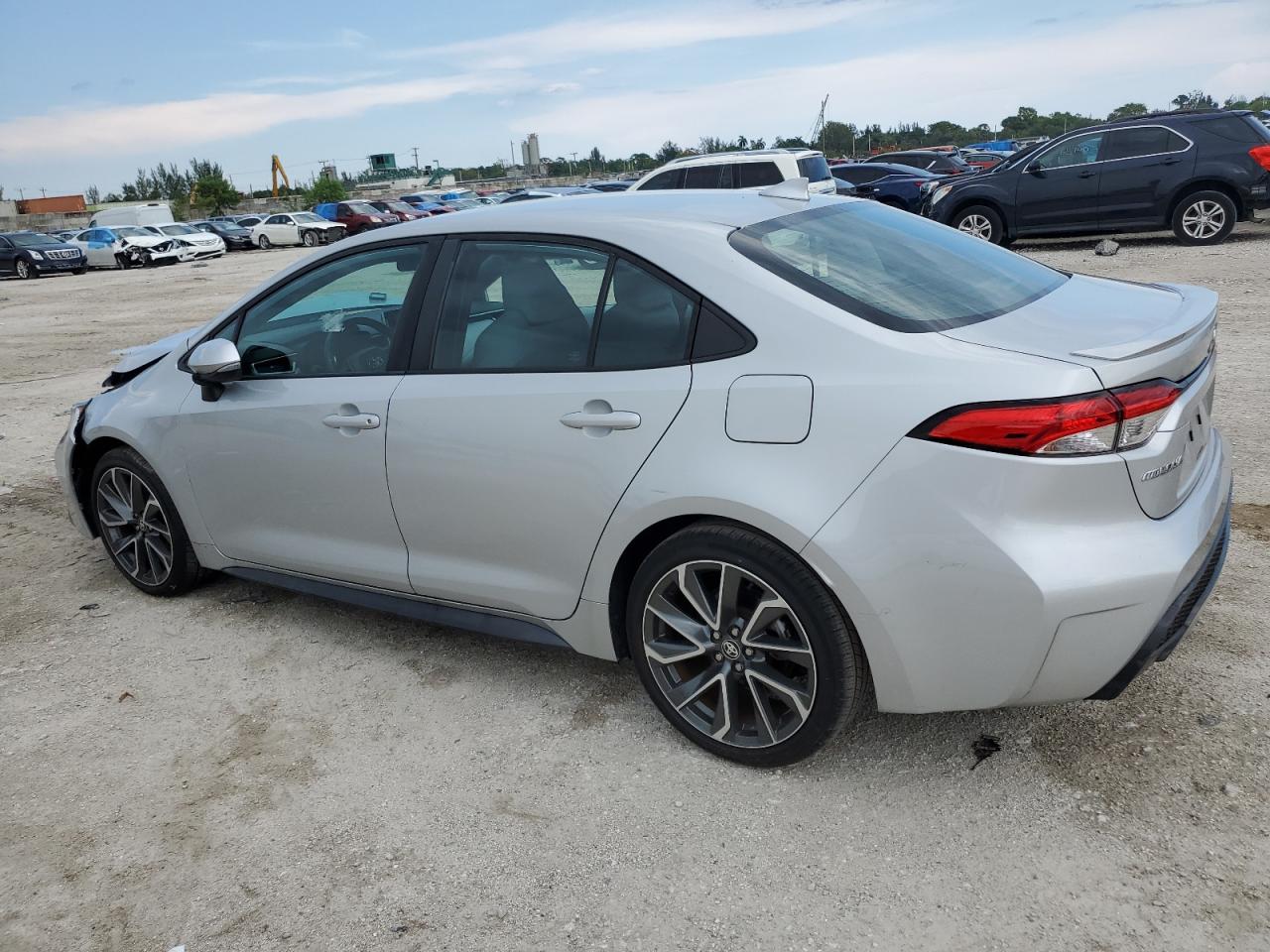 Image 2 of 2021 TOYOTA COROLLA SE 2021 with VIN 5YFS4MCE5MP094822