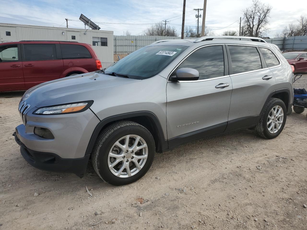 Image 1 of 2017 JEEP CHEROKEE LATITUDE 2017 with VIN 1C4PJLCB1HW566154
